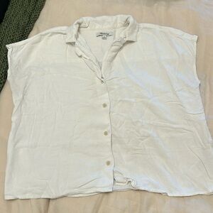 Madewell White Blouse